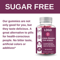 Gummies personnalisées pour stimuler la libido, complément alimentaire pour femmes
