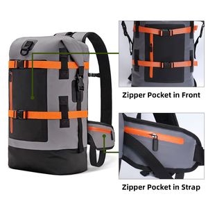 40L Roll Top Waterproof Dry Bags <b>Storage</b> Box Heavy Duty Water Proof Hiking Backpack Ocean Pack for Boating Paddle Travel <b>Camping</b> - Product Image 4