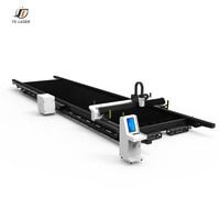 Máquina de Corte Láser de Fibra CNC de 3 Ejes TS Laser de 12kW con Control Cypcut, Soporte DWG, Capacidad de Corte de Metal de 40 mm, Garantía de 2 Años