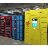 Solutions logistiques intelligentes, casier de livraison de colis électronique extérieur, casier intelligent pour la livraison et le retrait de colis