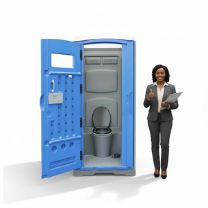 Salle de bain mobile <span class=keywords><strong>portable</strong></span> et toilettes mobiles portables pour le camping, toilettes chimiques portables économiques, toilettes portables en plastique - Product Image 5
