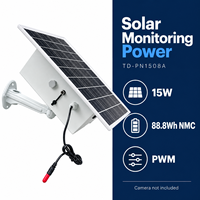 Système d'alimentation solaire compact DC 15W 88,8Wh avec batterie PWM pour capteurs de terrain basse consommation