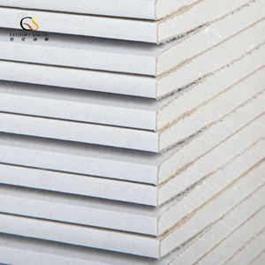 Panneau de gypse personnalisé de 9.5mm Panneau de cloison sèche au design moderne Panneau de plâtre de construction en papier - Product Image 1