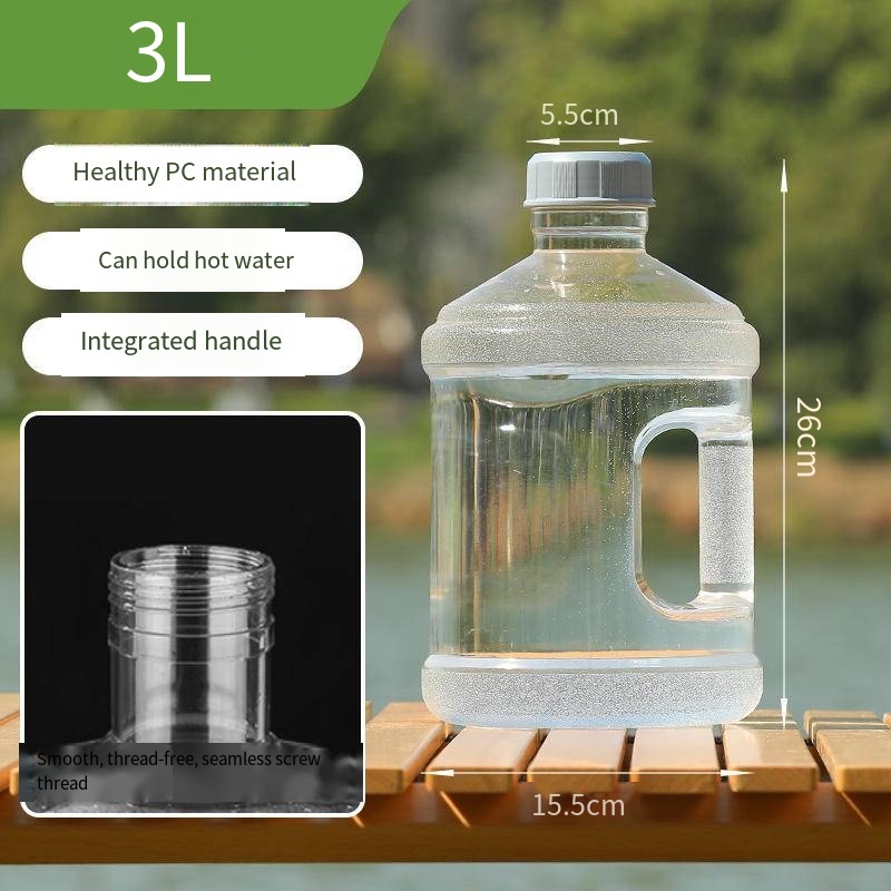3l transparent food grade pc