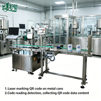Codeur laser automatique en ligne |   Machine de marquage AI-Ready GS1 QR/DataMatrix pour la production et la traçabilité des boîtes laitières