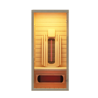 Cabine de sauna vapeur à domicile sur mesure, équipement complet de sauna vapeur pour villa privée