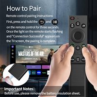 Control Remoto Solar BN59-01357F de Repuesto para Samsung Frame Smart TV con Celda Solar Recargable