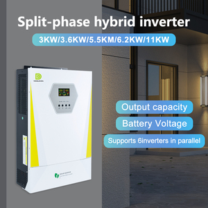 <span class=keywords><strong>Inverter</strong></span> Ibrido 3KW/5KW/6.2KW <span class=keywords><strong>11kw</strong></span> a Bassa Frequenza Onda Sinusoidale Pura MPPT Integrato Trifase Monofase <span class=keywords><strong>Inverter</strong></span> Solare per Rete - Product Image 3