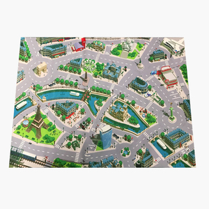 Nature caoutchouc tapis de sol imprimé personnalisé bébé tapis tapis de porte - Product Image 6