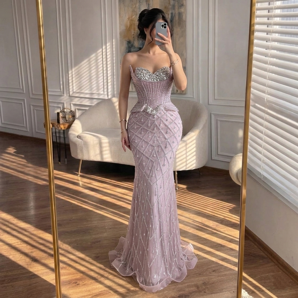 elegant peplum dresses Strapless Drop-Waist Mini Dress main image 1