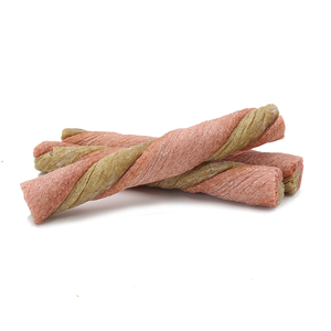 थोक फुलाया हुआ मांस लपेटे हुए दंत स्टिक कुत्ते की हड्डी कुत्ते की हड्डी का इलाज करता है - Product Image 3