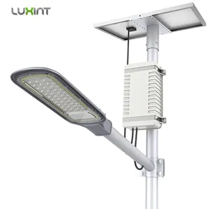 LUXINT-farola solar led de 80 vatios, 100 vatios, 18V, 120W, silicona monocristalina importada de alta eficiencia