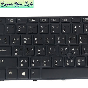 คีย์บอร์ดแล็ปท็อปจีน backlit สำหรับ HP Probook 650 G2 655 G3 831023-AB1 G3 G2พร้อมกรอบสีดำและ <span class=keywords><strong>TrackPoint</strong></span> - Product Image 5