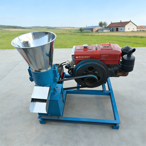 नई डीजल से चलने वाली उच्च उत्पादकता पशु फ़ीड पैलेट मशीन मोबाइल 70-120 kg/h - Product Image 4