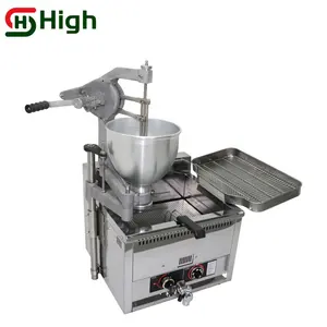 Full Automatic Donut Fryer Commercial Food Grade Stainless Steel Donut Making Machine Electric Doughtnut Maker