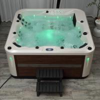 Jacuzzi Exterior Grande para Hotel, Moderno, para 6 Personas, con Calefacción de Temperatura Constante y Función de Desinfección con Ozono