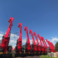 Foreuse rotative SR125-C10, diamètre de pieux 1300/1500 mm, profondeur 45 m, machine de forage hydraulique sur chenilles pour la construction de fondations