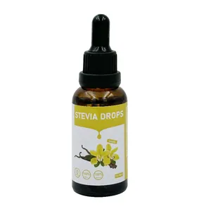 Label pribadi 30Ml 50Ml 100Ml 120Ml cairan tetes ekstrak Stevia dengan rasa Vanilla