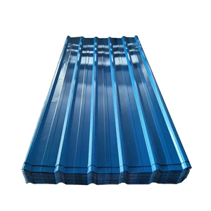 Tôle d'acier galvanisée prépeinte ondulée PPGI/GI de haute qualité Tôle de fer de toiture en zinc Tôle galvanisée pour toiture - Product Image 2