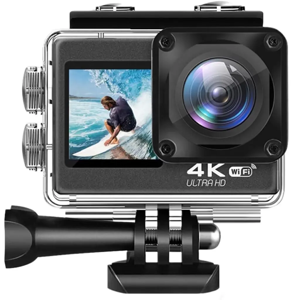 4Kミニスポーツdv防水40M水中写真屋外ライディングスキースカイダイビングカーブラックボックス機能アクションカメラ