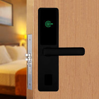 Cerradura Electrónica Antirrobo para Puerta de Hotel con Tarjeta Inteligente RFID y Sistema de Control de Acceso con Llave y Software para la Seguridad de Habitaciones de Hotel
