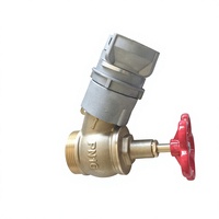 Robinet de raccordement en laiton PN16 pour hydrant d'incendie, pour système d'alimentation en eau incendie, DN45