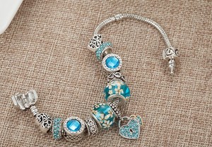 Bracelet de perles européen pour femmes, bijoux à breloques de <span class=keywords><strong>plage</strong></span>, mode - Product Image 3