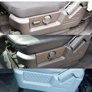 Cubierta de Panel de Tapicería del Asiento del Pasajero Delantero Compatible con Ford F150 09-14, <span class=keywords><strong>Lincoln</strong></span> <span class=keywords><strong>Mark</strong></span> <span class=keywords><strong>LT</strong></span> 10-14, Reemplaza BL3Z-1562186-AA (Adobe) - Product Image 4