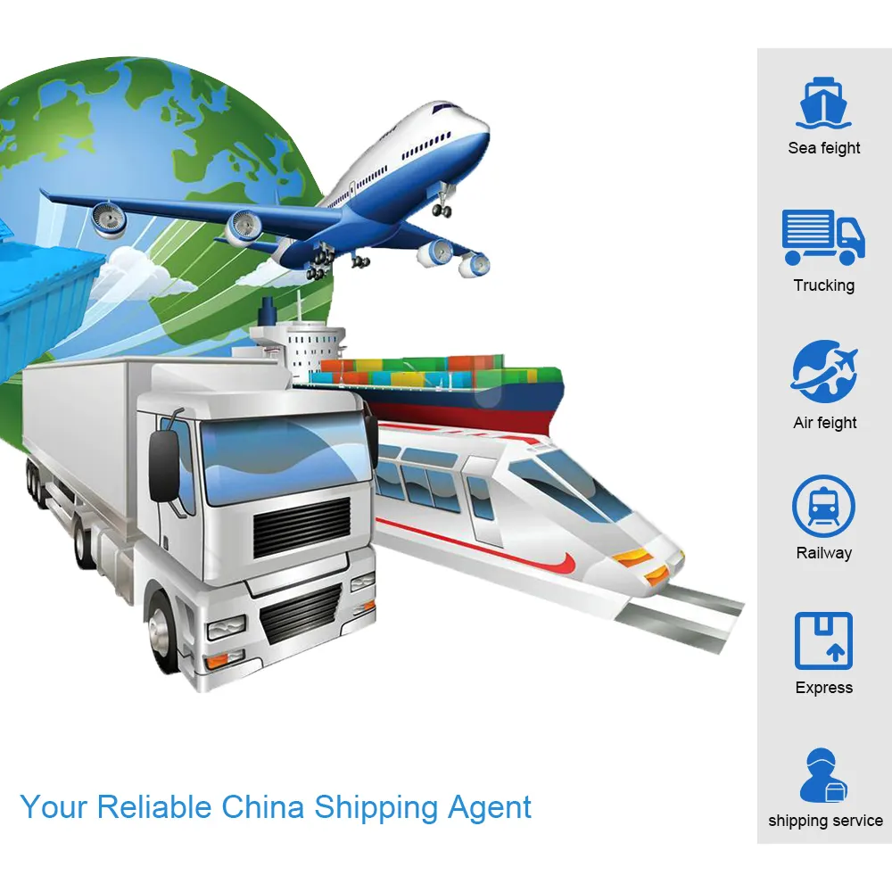 Air Land Ocean Shipping Agent Service as Door to Door From China to Worldwide