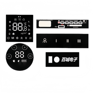 Lámpara LED para Uñas, Panel Frontal Acrílico, Panel de Interruptores con Diseño Gráfico, Láminas de Plástico Cortadas con CNC, Impresas y Grabadas en Relieve QD-010 - Product Image 1