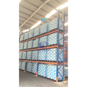 Personalización Sistema de estantería de palés Vigas de estante Empuje hacia atrás Sistemas de estantería de palés Estantería de palés industriales - Product Image 5