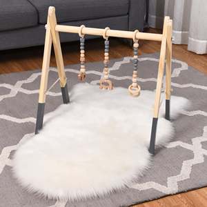 Ensemble de jouets d'activités pour enfants en bois massif, aire de jeux pour bébés pour que les enfants puissent jouer dans la chambre à coucher, chambre d'enfant - Product Image 3