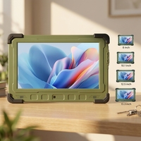 Tablet PC Industrial Resistente de 13.3 Pulgadas, Windows 11, Android, IP65, Resistente al Agua, Legible Bajo la Luz Solar, para Uso en Campo