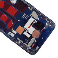 Pantalla AMOLED de Repuesto de 6.65 Pulgadas para Oppo Reno 10x Zoom, Pantalla LCD CPH1919 PCCM00, Panel Táctil OPPO con Marco y Sensor de Huella Dactilar
