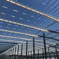 Structure en acier industrielle robuste sur mesure pour atelier de soudage, diverses tailles, cadre en acier durable, cycle de construction court pour