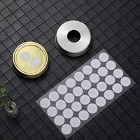 Autocollants en papier filtre synthétique 20 mm, disques filtrants synthétiques en bande pour la culture de champignons, à appliquer sous les bocaux Mason
