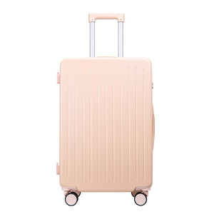 Valise de grande capacité de 26 pouces avec serrure à combinaison, fermeture à glissière, roues pivotantes à 360 degrés, valise de voyage unisexe - Product Image 5