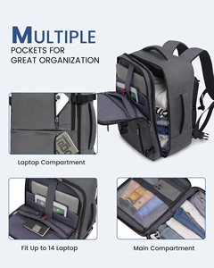 LOVEVOOK Mochila Maleta de <span class=keywords><strong>Viaje</strong></span> <span class=keywords><strong>para</strong></span> Hombre Nuevo Diseño 2025, Equipaje de Mano Aprobado <span class=keywords><strong>para</strong></span> <span class=keywords><strong>Avión</strong></span> 40x30x20, <span class=keywords><strong>para</strong></span> Laptop de 14 Pulgadas - Product Image 2