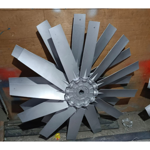 Aspas de Ventilador Axiales de Alta Resistencia, Impulsor de Aluminio de Alto Flujo de Aire, Ventilación Industrial, Ventilador de Extracción para Torre de Refrigeración, Duraderas - Product Image 3