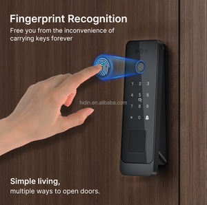 กุญแจล็อคประตูอัจฉริยะระบบดิจิตอล Wifi พร้อมกล้องวงจรปิดและ<span class=keywords><strong>เครื่อง</strong></span><span class=keywords><strong>สแกน</strong></span>ลายนิ้วมือ สำหรับโรงงาน OEM - Product Image 4