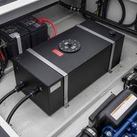 Özel Deniz Alüminyum Yakıt Deposu 5052 Su Deposu Canlı Balık Tankı Tekne TIG Kaynaklı Toz Boyalı OEM Sac Metal Fabrikasyonu