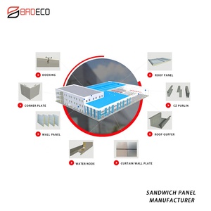 Cheap Price Easy Installation Insulated Eps <strong>Foam</strong> Sandwich <strong>Panel</strong> for Exterior Walls, Interior Partitions - Product Image 6