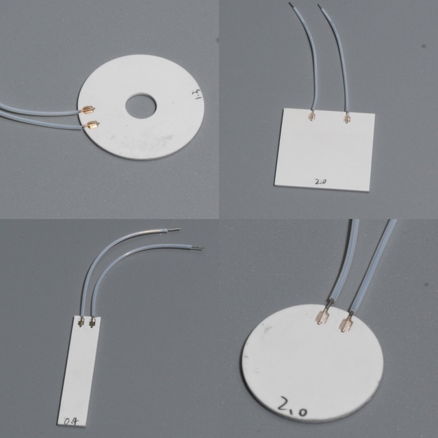 Ljxh High Efficiency Flexible PTC Ceramic Heating Element Pad Heater 12V