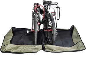 Sacoche de cadre de vélo pliable en tissu Oxford imperméable et durable avec couleurs et logo personnalisés - Étui de voyage pour le cyclisme certifié CE/ROHS - Product Image 6