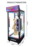Vente en gros usine Machine d'arcade de coupe de poupées géantes, modèle Skill Challenge Single Cut Gift Machine, avec options de paiement multiples