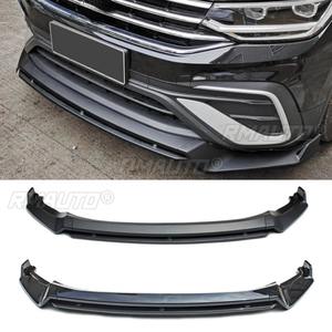4 piezas de alerón difusor delantero para parachoques de coche, pieza de modificación para VW Tiguan 2022-2024, versión normal, protector de parachoques - Product Image 2