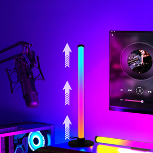 Thanh Đèn Màn Hình Thanh Đèn <span class=keywords><strong>Led</strong></span> Điều Khiển Âm Thanh Rgb Nhịp Điệu Phản Ứng Âm Thanh Ứng Dụng BT - Product Image 2