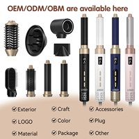 Multifunktionales Negative-Ionen-Multi-Haarstyling-Tools Styler Set 8-in-1 High-Speed BLDC Bürstenloser Haartrockner, Bürste und Volumizer