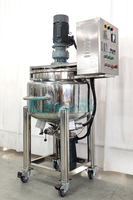 crème sous vide pommade Lotion dentifrice Gel mélangeur faisant la machine équipement de production de cosmétiques