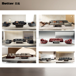 Ensemble de tables basses, table d'appoint pour canapé de bureau, <span class=keywords><strong>appartement</strong></span>, réception commerciale, maison - Product Image 4